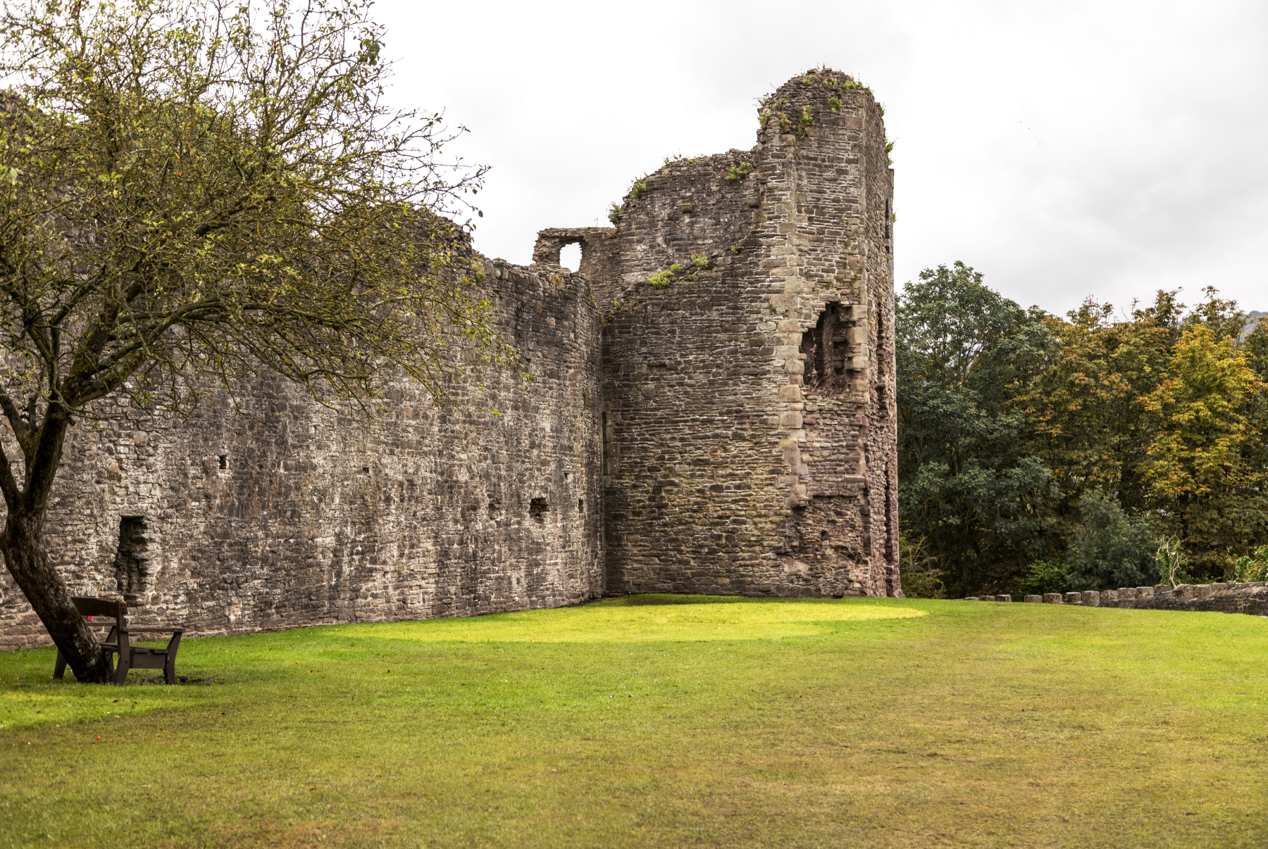 Abergavenny Castle, Abergavenny, Wales